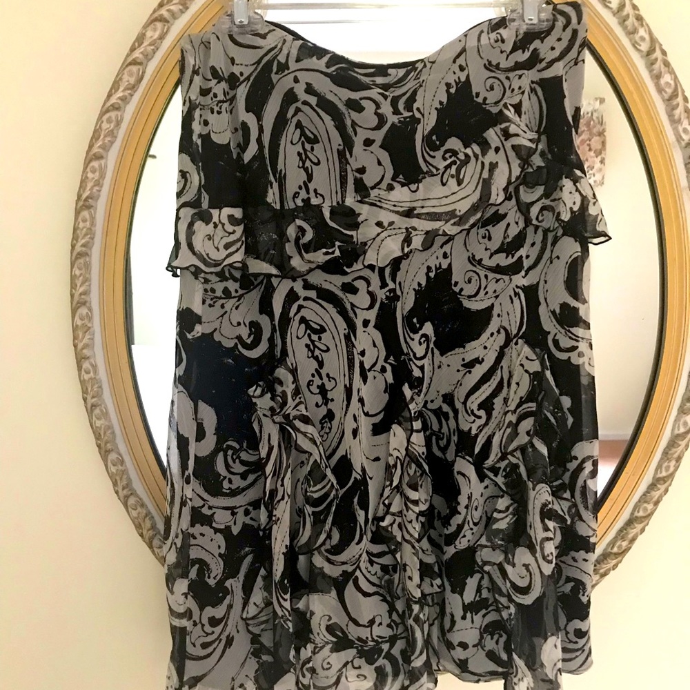 Ralph Lauren Knee Length Printed Skirt